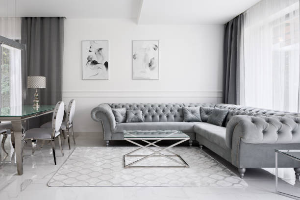 istock Glamour style living room 1226419928