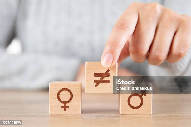 Gender Inequality Stock Photo - Download Image Now - Imbalance, Women, Men