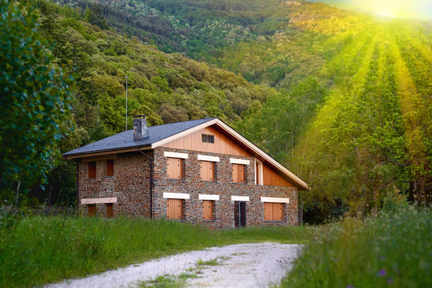 istock Country house in the mountains. 1226424521