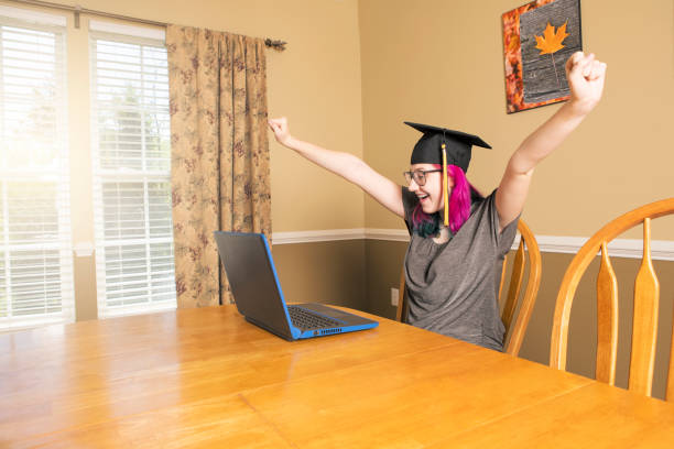 istock Graduating in the Dining Room 1226437522