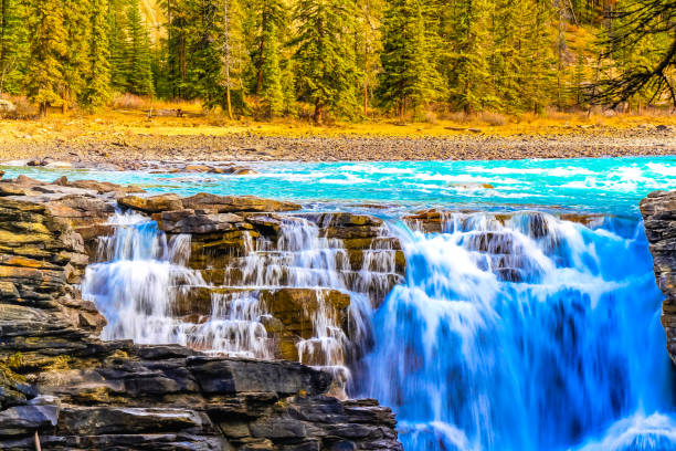 istock Athabaska Falls, Jasper National Park, Alberta, Canada. 1226437771