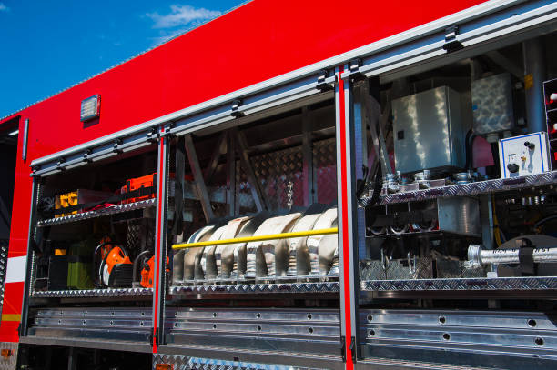 istock Rescue fire truck equipment 1226444941