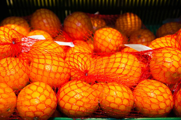 istock Orange fruit on the market 1226447277