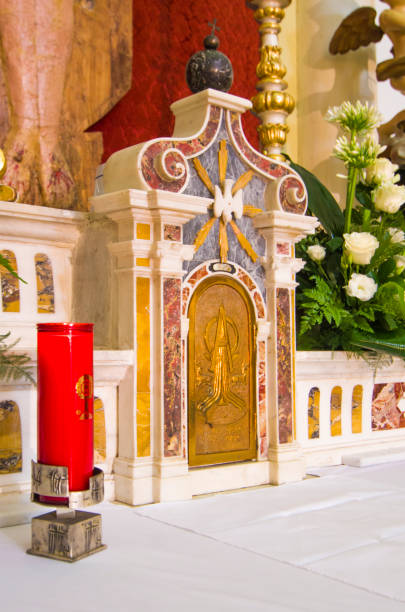 istock tabernacle to guard the host for the holy mass 1226450511