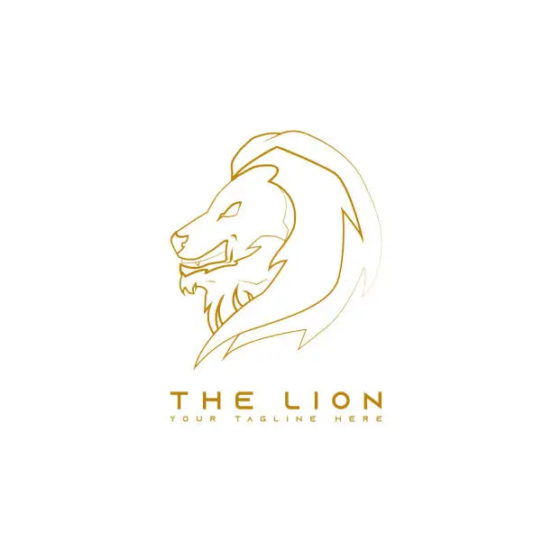 Vector illustration of THE LION