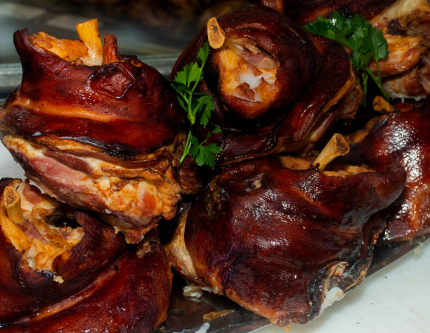 istock Schweinshaxe, or tender and juicy pork knuckle 1226461771