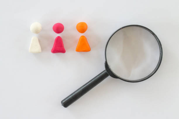 human resource or HR management infographics element and background. recruitment process.