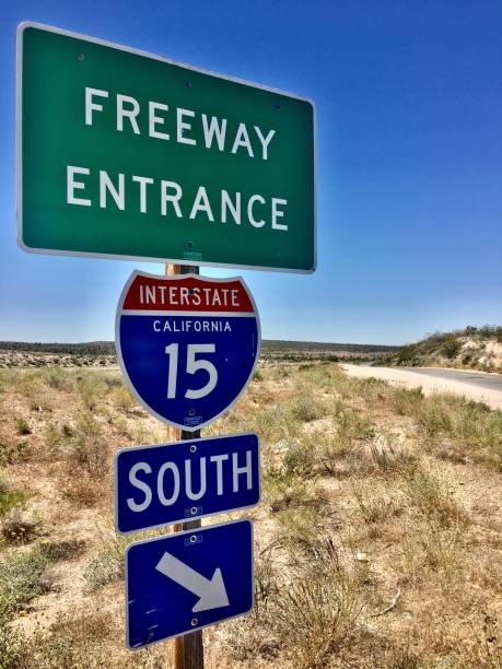 istock FREEWAY ENTRANCE - road signs 1226464756
