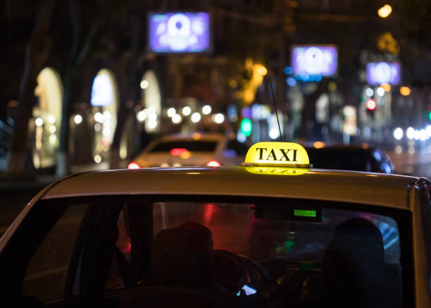 istock taxi at night 1226467640