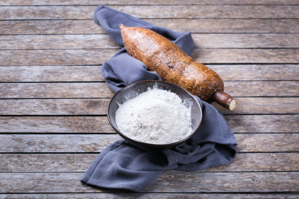 istock Yucca, yuca, cassava, manioca, mandioca flour 1226468751