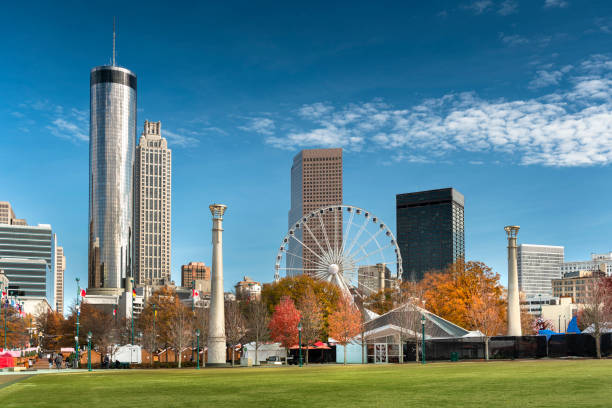 Atlanta Georgia downtown city skyline