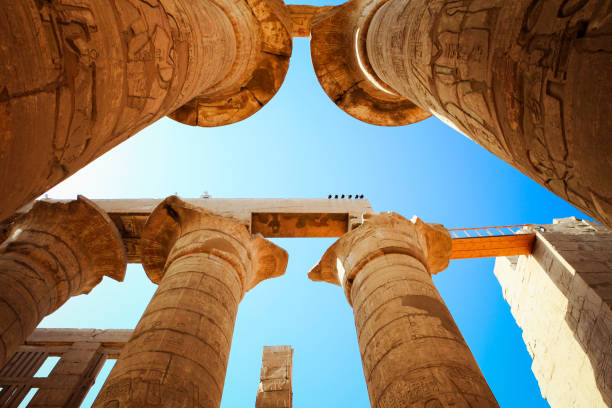 istock Great Hypostyle Hall at Karnak Temple in Luxor, Egypt 1226481084