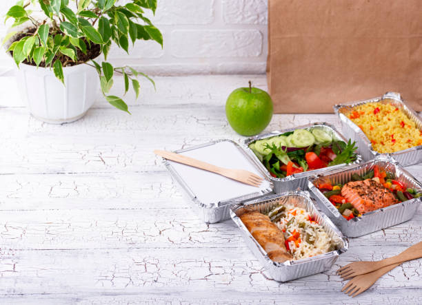 istock Food delivery concept. Lunch in container 1226482851