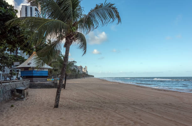 istock Boa Viagem beach without people 1226486222