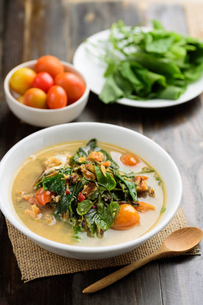 istock Northern Thai food (Kang Pak Seaw) 1226496294