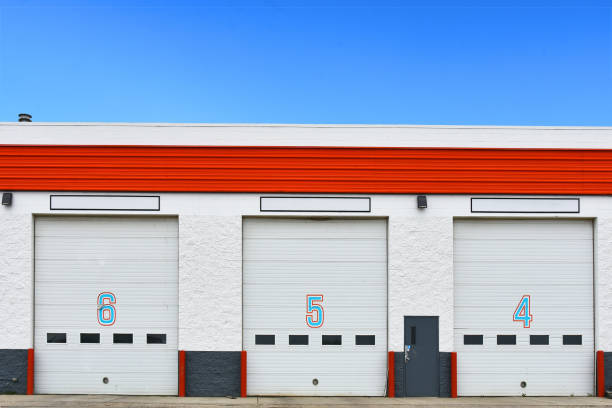 istock Industrial Bay Doors 1226505166