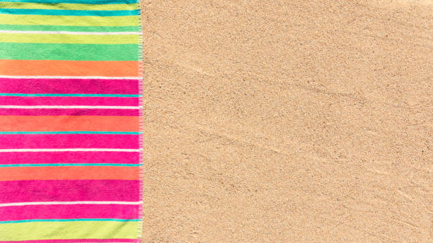 istock Sunny tropical beach vacation background 1226512936