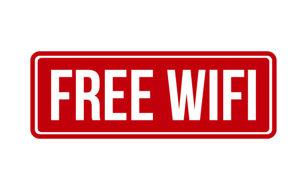 istock Free Wifi Rubber Stamp. Red Free Wifi Rubber Grunge Stamp Seal Vector Illustration - Vector 1226519961