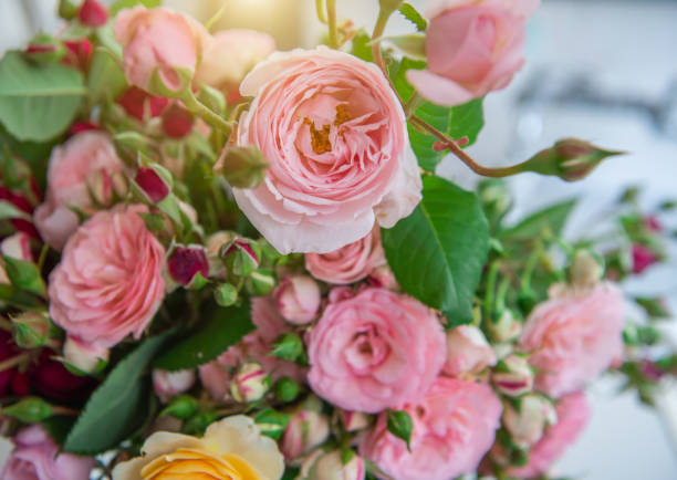istock Beautiful roses on the table 1226522569