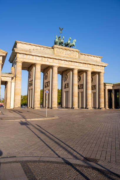 istock The famous Brandenburg Gate in Berlin 1226524206