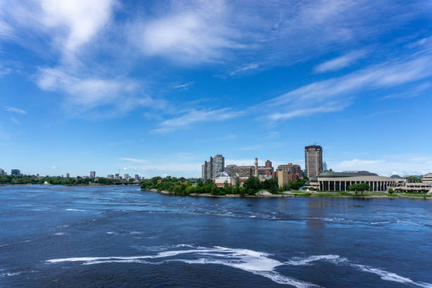 istock Scenery around the Ottawa River with beautiful castles and bridges 1226524277