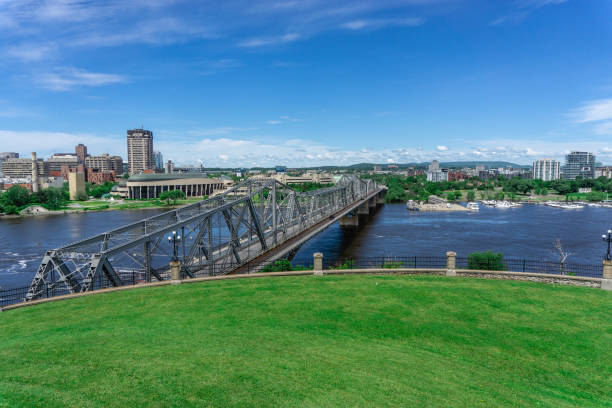 istock Scenery around the Ottawa River with beautiful castles and bridges 1226524310