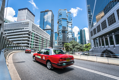 Central District in Hong Kong