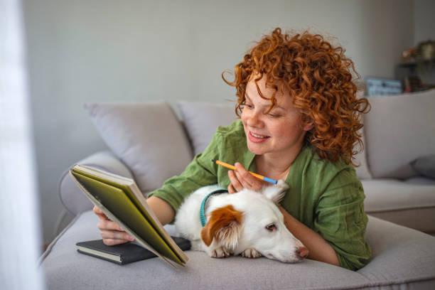 istock Woman working at home. 1226531292