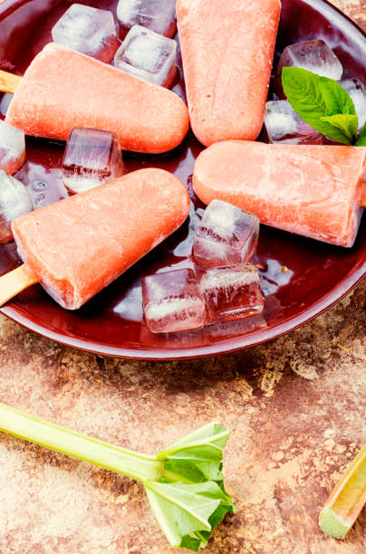 istock Rhubarb vegetarian ice cream 1226533237