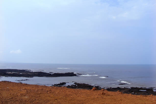 istock Sea View clean Beach blue water and sky 1226556103
