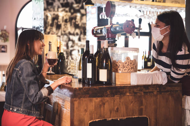 istock Woman in a cafe bar enjoying the weekend 1226567696