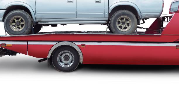 istock Pickup on carrier truck 1226571858
