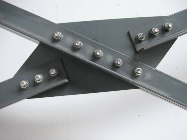 Screw connection steel plates and profiles