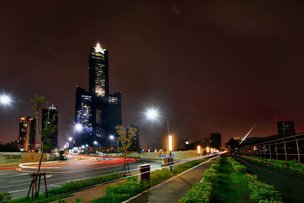 istock Night view of the city 1226576117