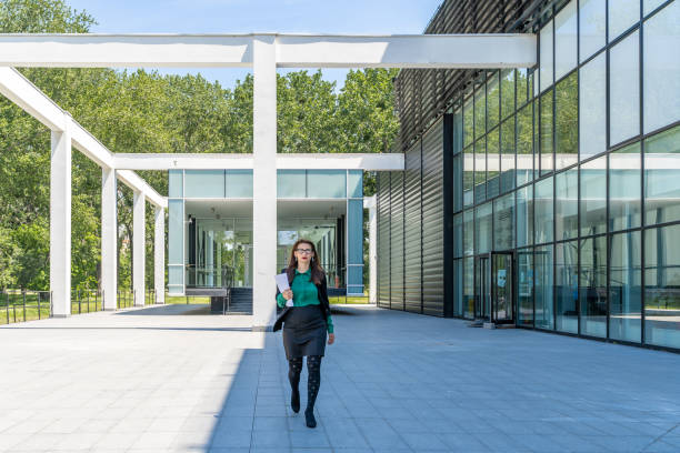 istock Business woman during the working day 1226584248