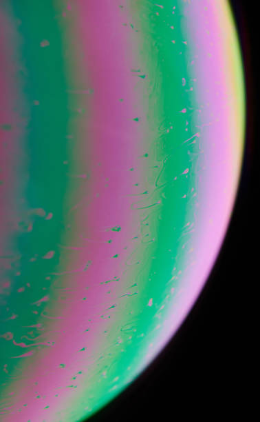 istock Texture of colorful liquid oil 1226585609