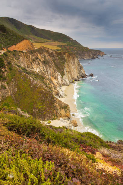 istock View o the Pacific Coast in California, USA. 1226587077