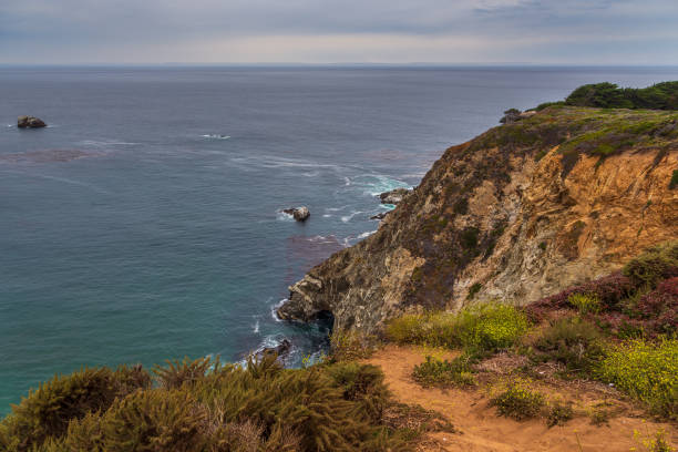 istock View o the Pacific Coast in California, USA. 1226587698