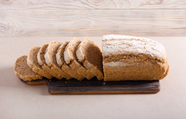 istock Freshly baked homemade whole wheat bread loaf 1226589320