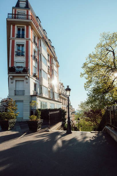 파리 시티 아파트먼트, 파리, 프랑스 - art nouveau door paris france luxury 뉴스 사진 이미지