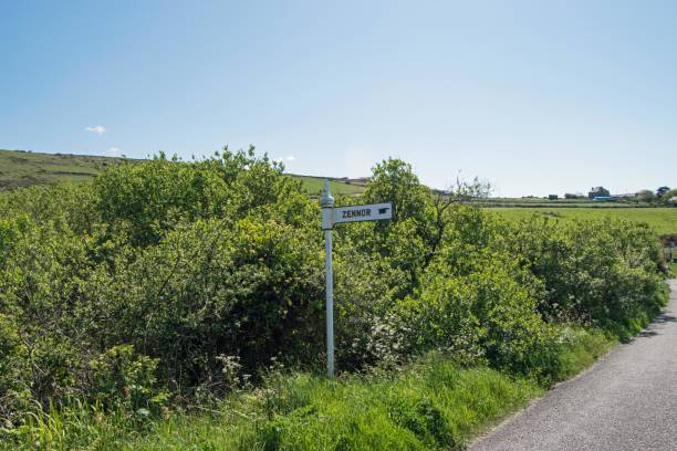 istock Road Sign to Zennor, Cornwall, UK 1226591152