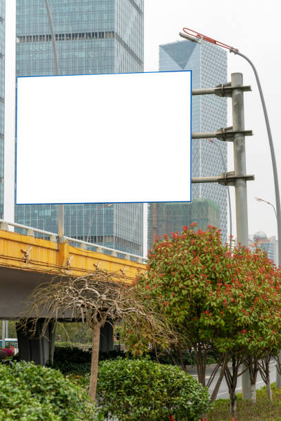 istock blank billboard on the city street 1226609301