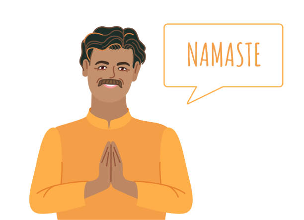 Man Making Namaste Stock Illustration - Download Image Now - Prayer Pose - Greeting, Illustration, Portrait - iStock Man Making Namaste Stock Illustration - Download Image Now - Prayer Pose - Greeting, Illustration, Portrait - iStock