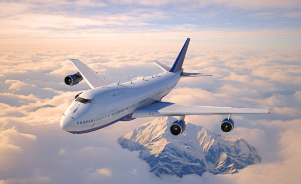 istock Passenger aircraft flying above the clouds. 1226615950