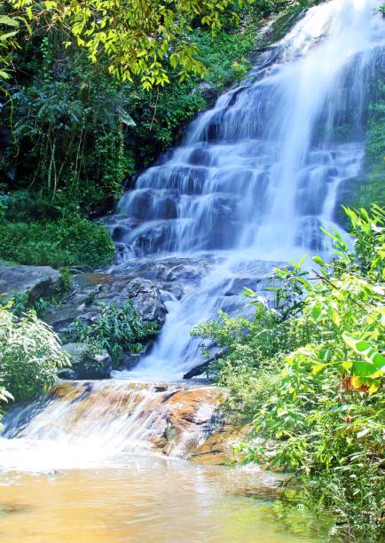 Monthathan falls in Chiang Mai, Thailand.