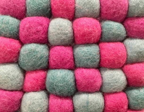 istock Wool Colorful background, pink and grey background. 1226618563