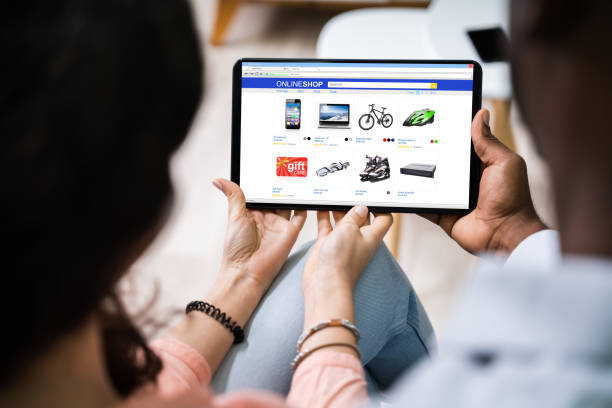 istock Couple Shopping Online On Tablet 1226620492
