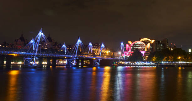 istock Photo at the night on thames water 1226620896