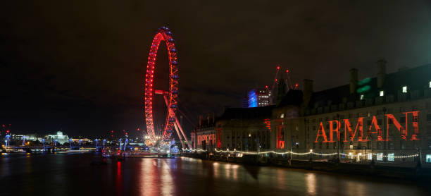 istock Photo at the night on thames water 1226621594