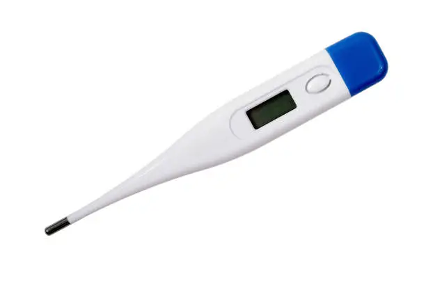 Photo of Digital medical thermometer isolated